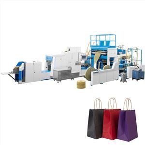 Sjálfvirk brún pappírspokavél